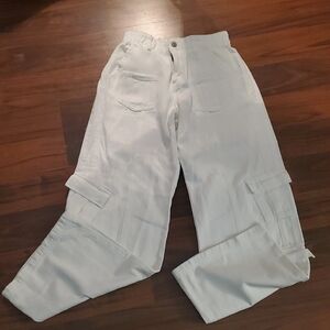 White Fox Boutique Women's White Cargo Jeans